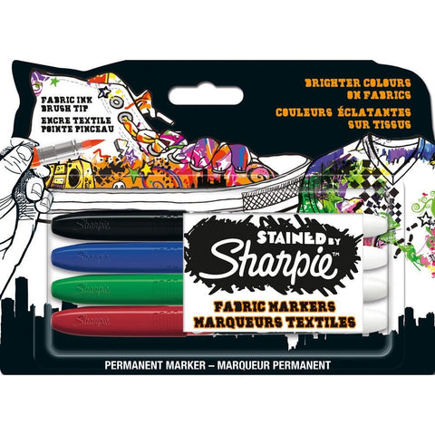 Sharpie Fabric Markers set of 4