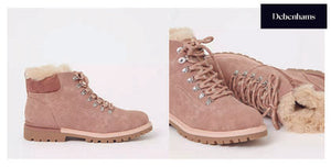 Bluezoo Girls Pink Hiker Boots