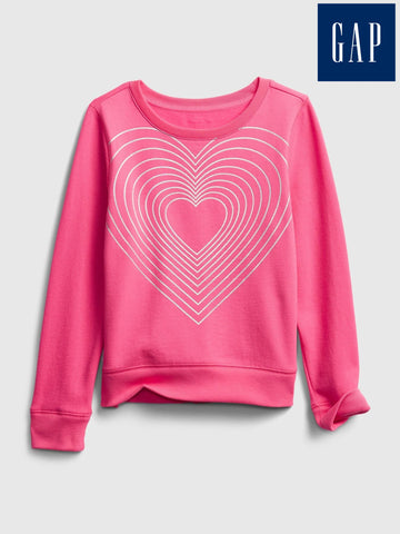 Kids Recycled Graphic Crewneck Sweatshirt