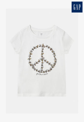 Kids Flippy Sequin Graphic tshirt