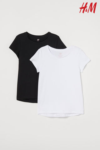 2-pack cotton T-shirts